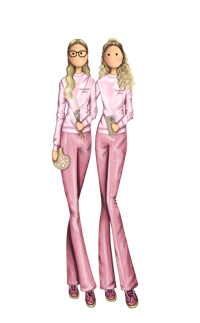 A sketch of Siena and Ellie